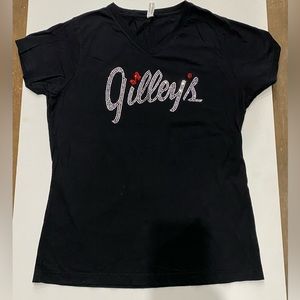 Gilley’s Rhinestone Bling T-Shirt Sz L